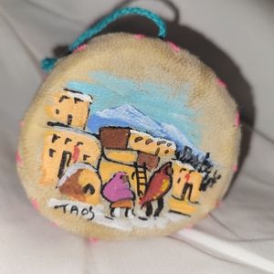 New Mexico drum Christmas ornament